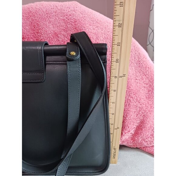 Coach Vtg Leather Handbag Weston Shopper Bag No. 9021 With Gold Hardware - Picture 8 of 12